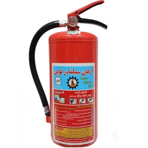 کپسول آتش نشانی پودر و گاز 6 کیلویی آرمان